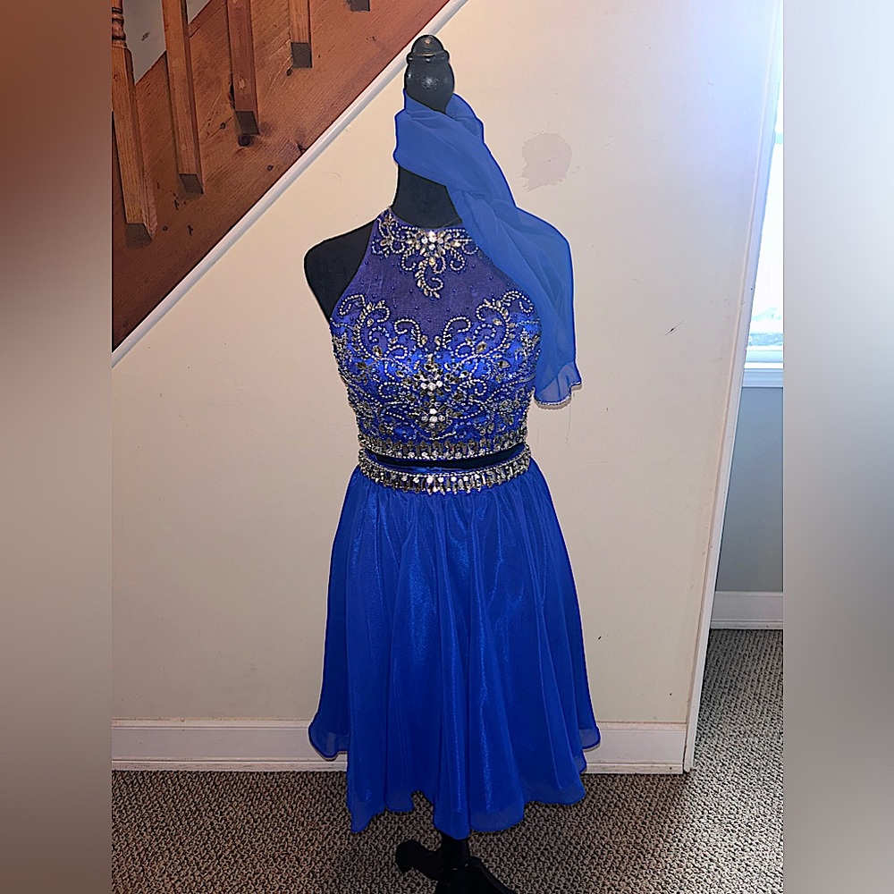 Narianaa Royal blue size small dress